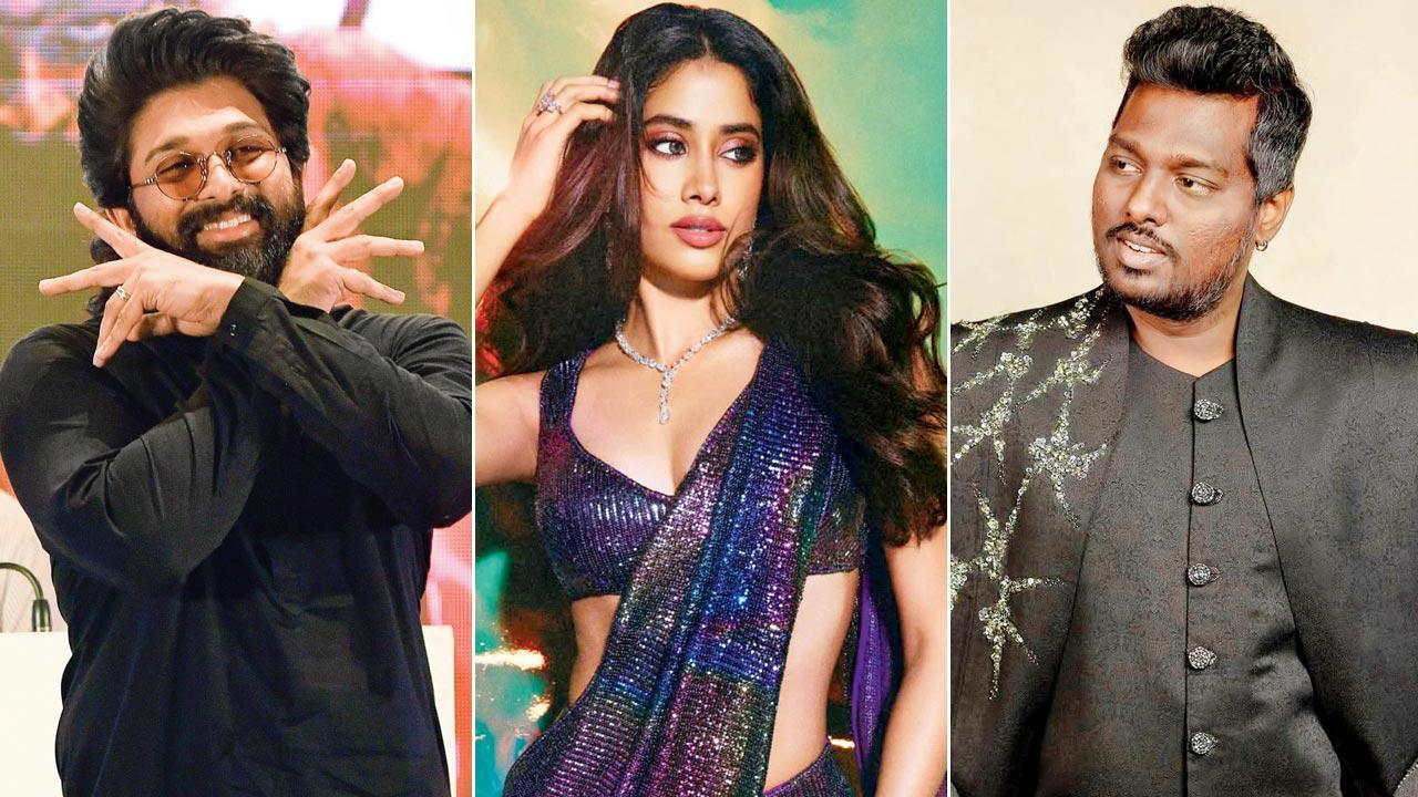 Janhvi Kapoor signs her third South film, to star opposite Allu Arjun
