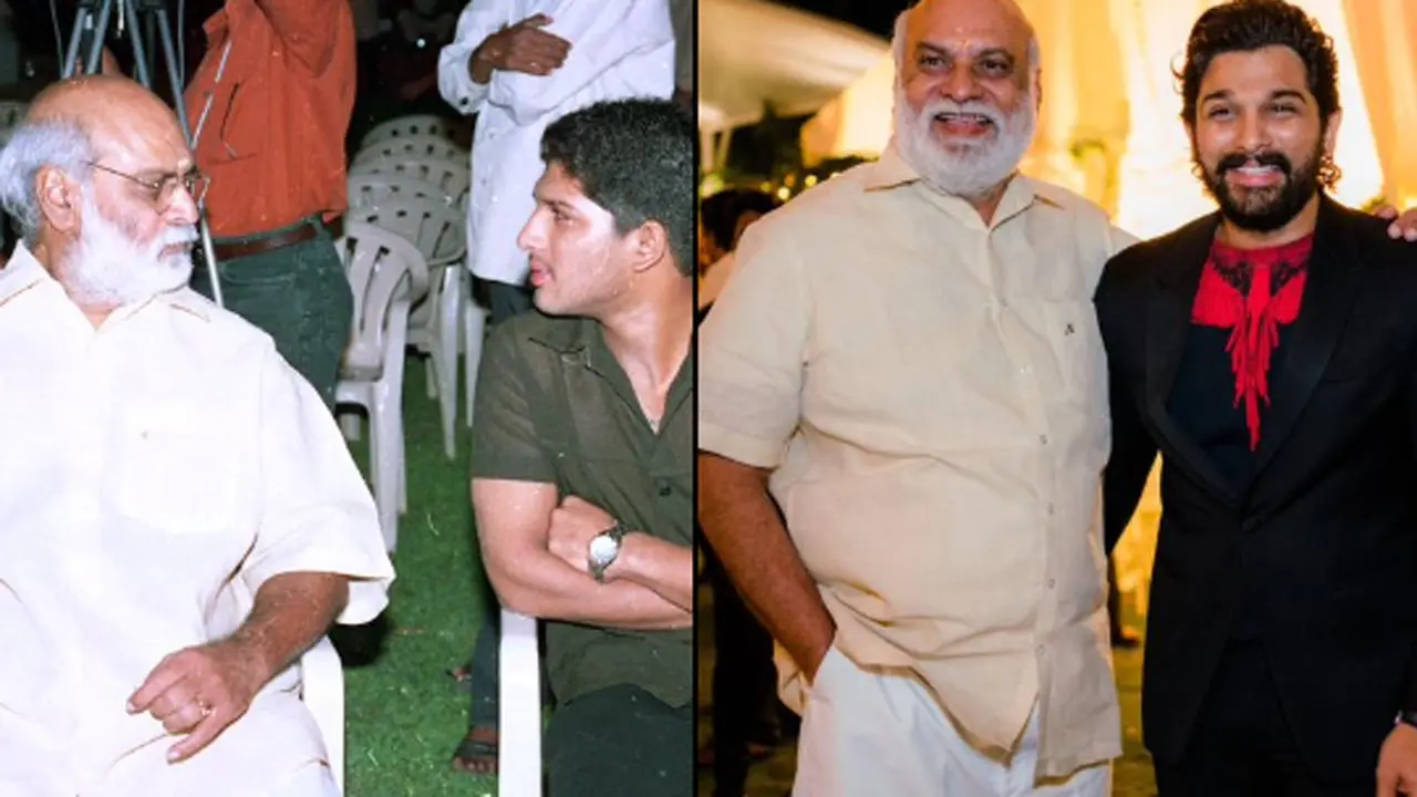 Check out Allu Arjun's special gift for his first director Raghavendra Rao Garu