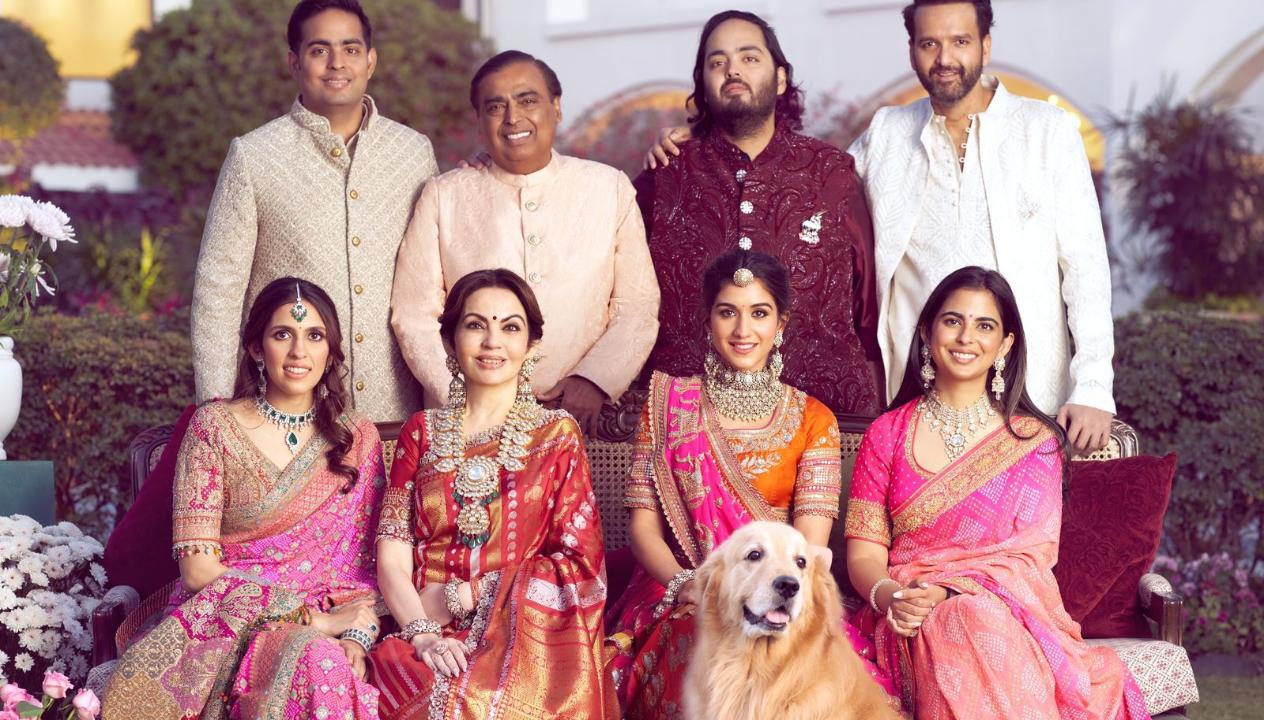 In an emotional post, the Ambani family mourned the demise of their beloved pet dog Happy, who stole the spotlight at Anant Ambani and Radhika's wedding. Read more