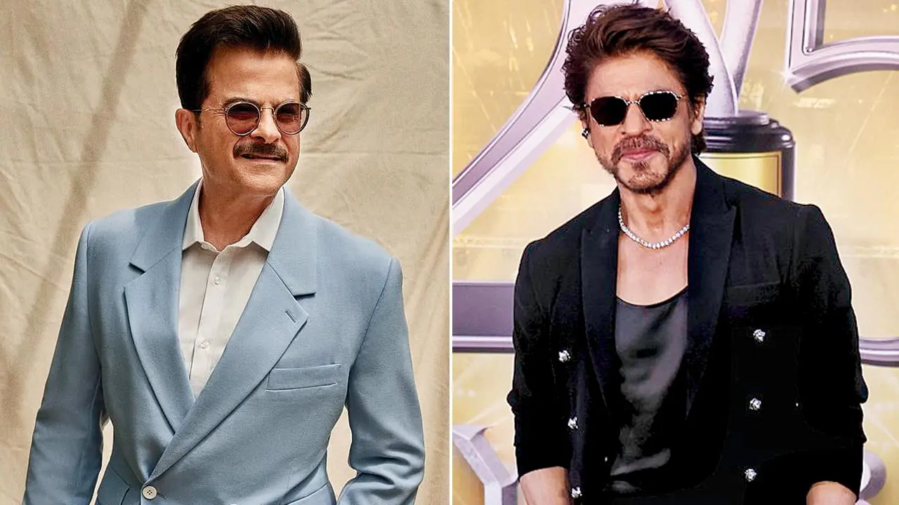 Anil Kapoor and Shah Rukh Khan