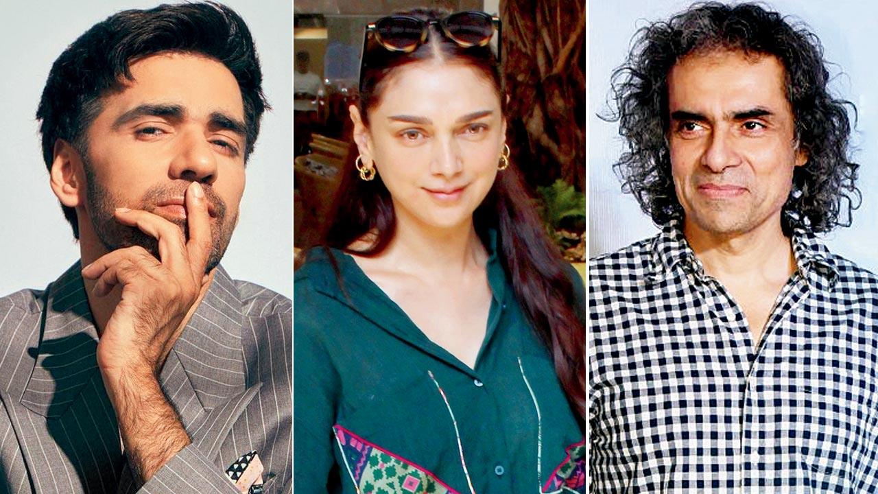 Avinash Tiwary, Aditi Rao Hydari and Imtiaz Ali