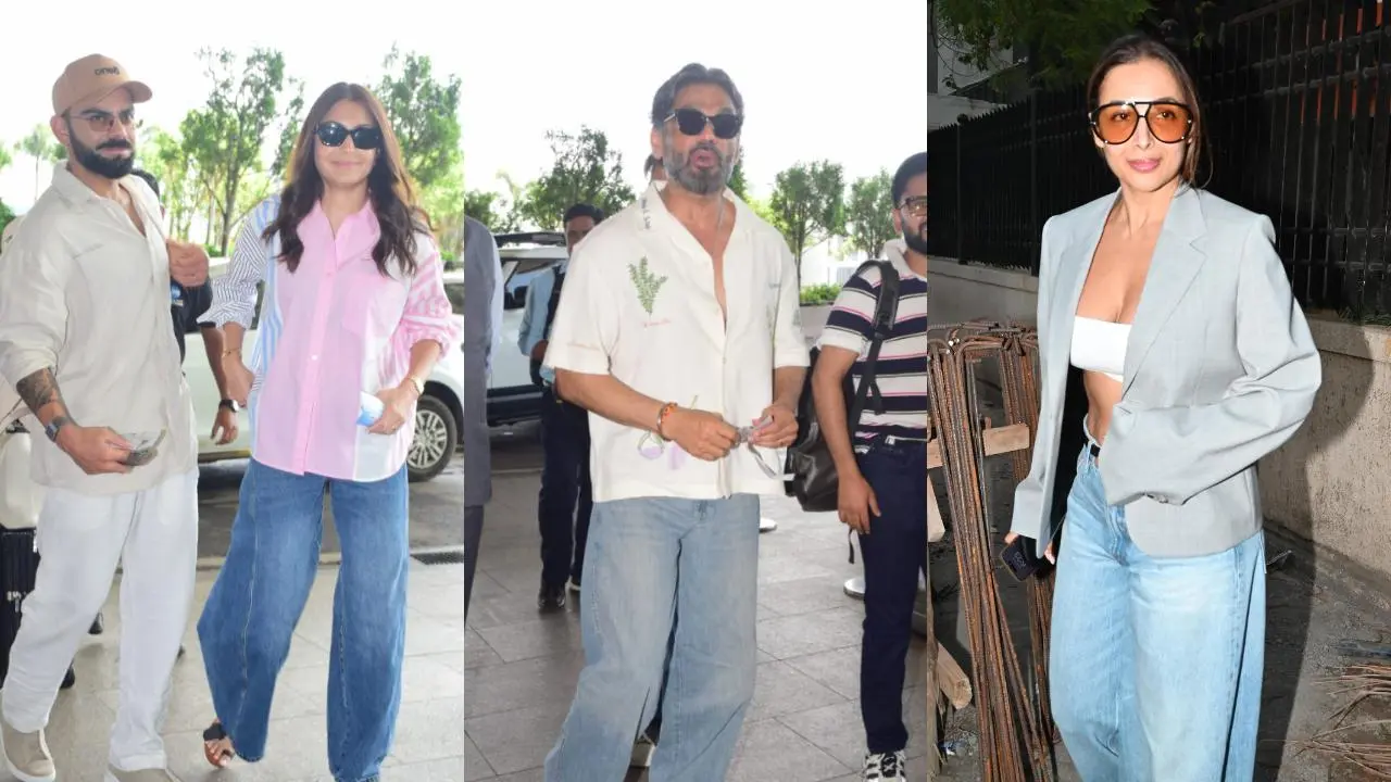 Spotted in the city: Anushka Sharma, Virat Kohli, Suniel Shetty and others