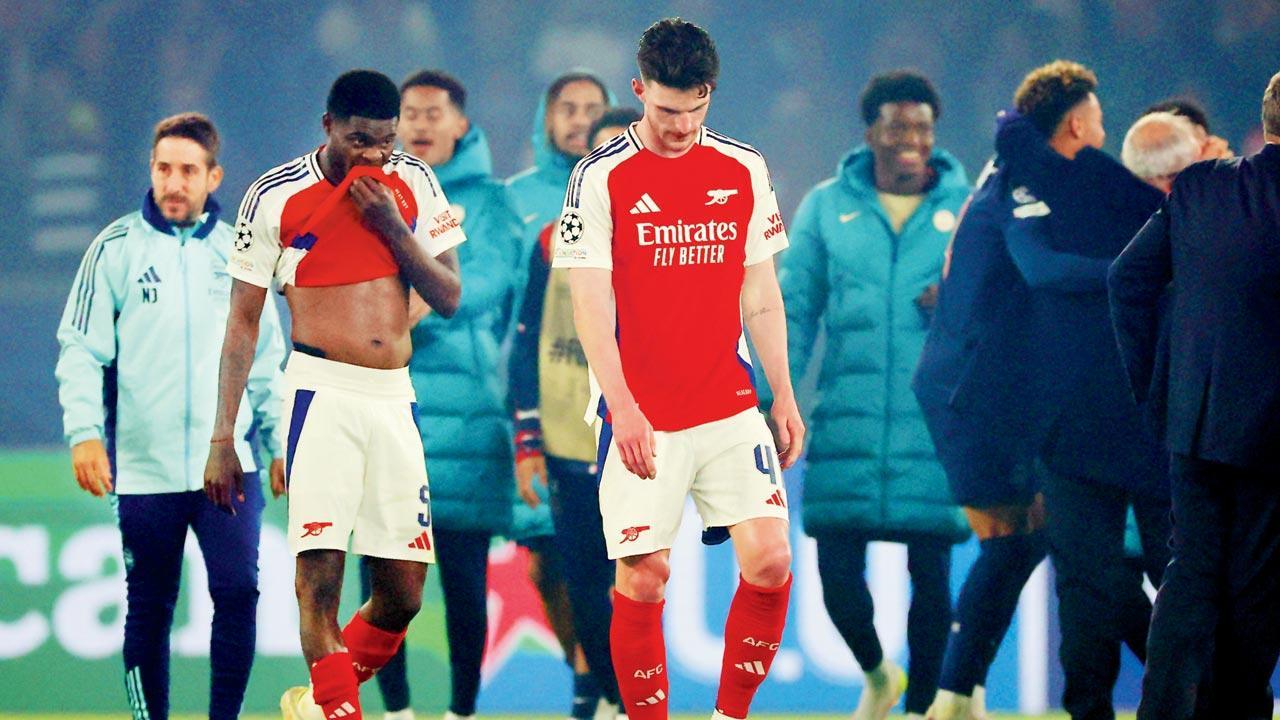 We’ve taken a ‘backward step’ this season: Arteta