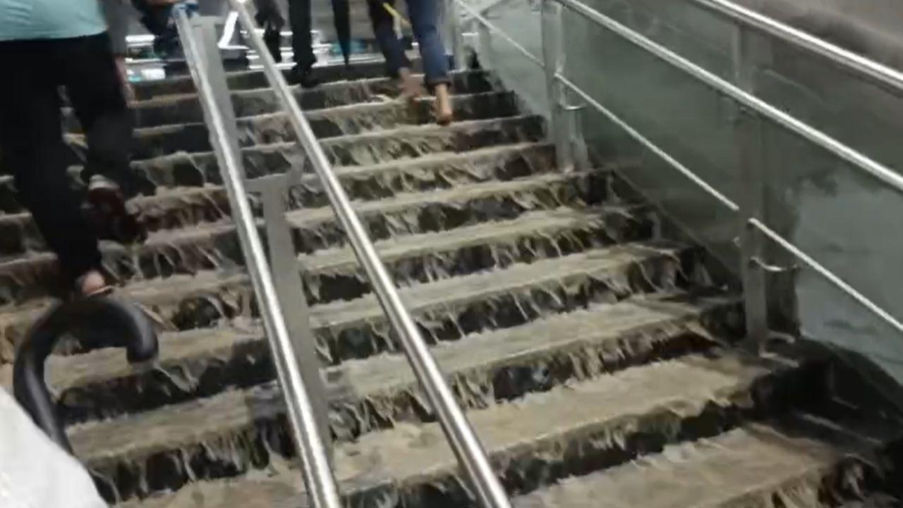 As a precautionary measure, and to ensure passenger safety, train services between Worli and Acharya Atrey Chowk have been temporarily suspended