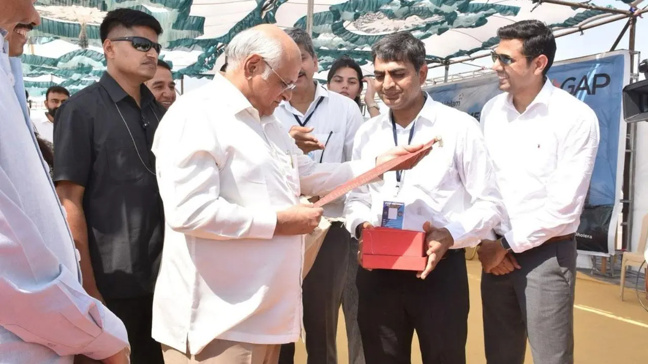 Chief Minister Patel Reviews Progress at Dholera SIR, Visits GAP Group’s Township