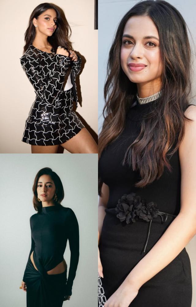 7 actresses who slayed in black outfits