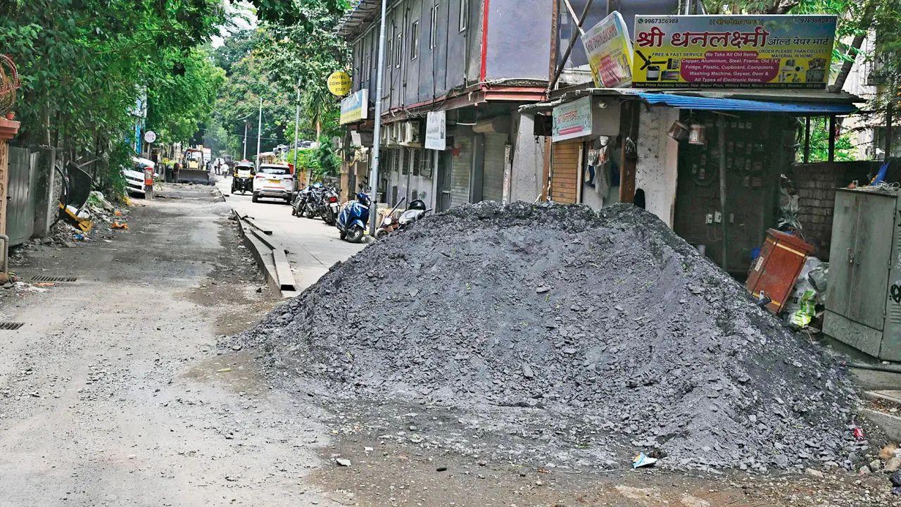 The roadwork at Military Road near Prime Academy, Andheri East, has been nearly completed. Locals can now travel freely. Earlier concerns from hotel employees about guest complaints have subsided, with no new issues reported. There has also been no waterlogging reported. Pic/Ashish Raje