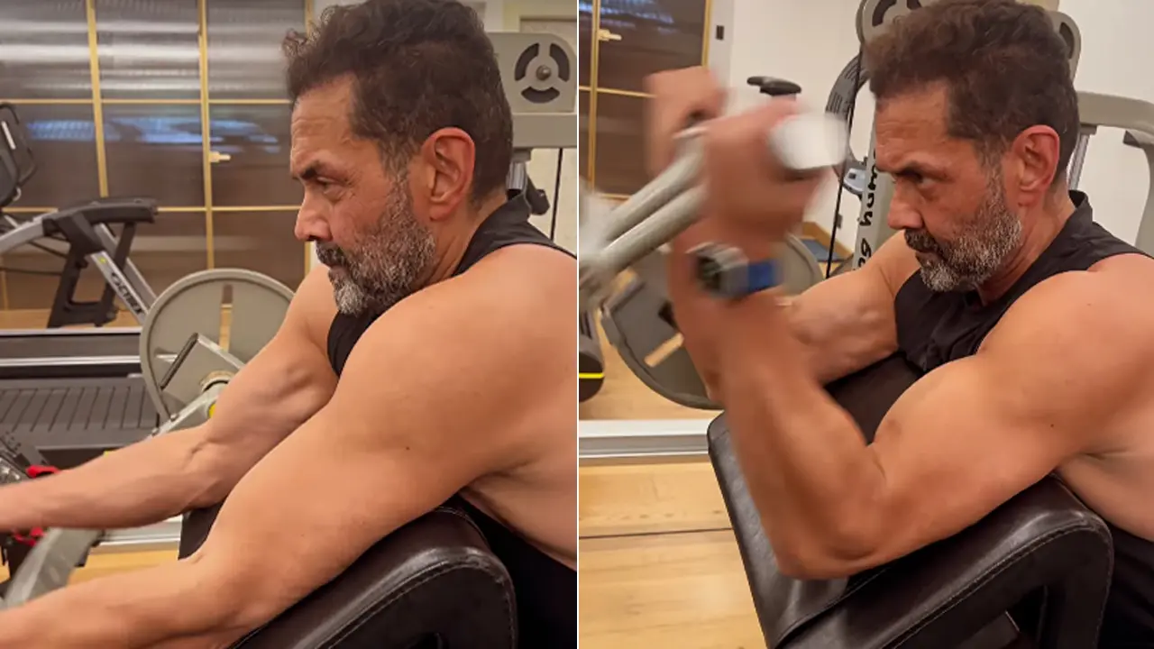 Bobby Deol shows off his sculpted biceps in new workout video — check it out!