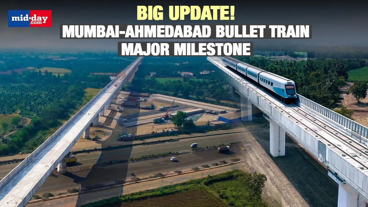 Mumbai-Ahmedabad Bullet Train project hits major milestone