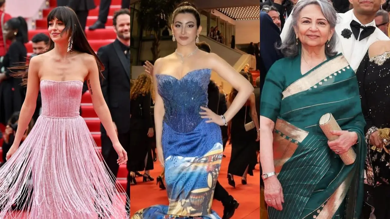 Cannes 2025: Sharmila Tagore, Shalini, Dakota Johnson & others shine bright