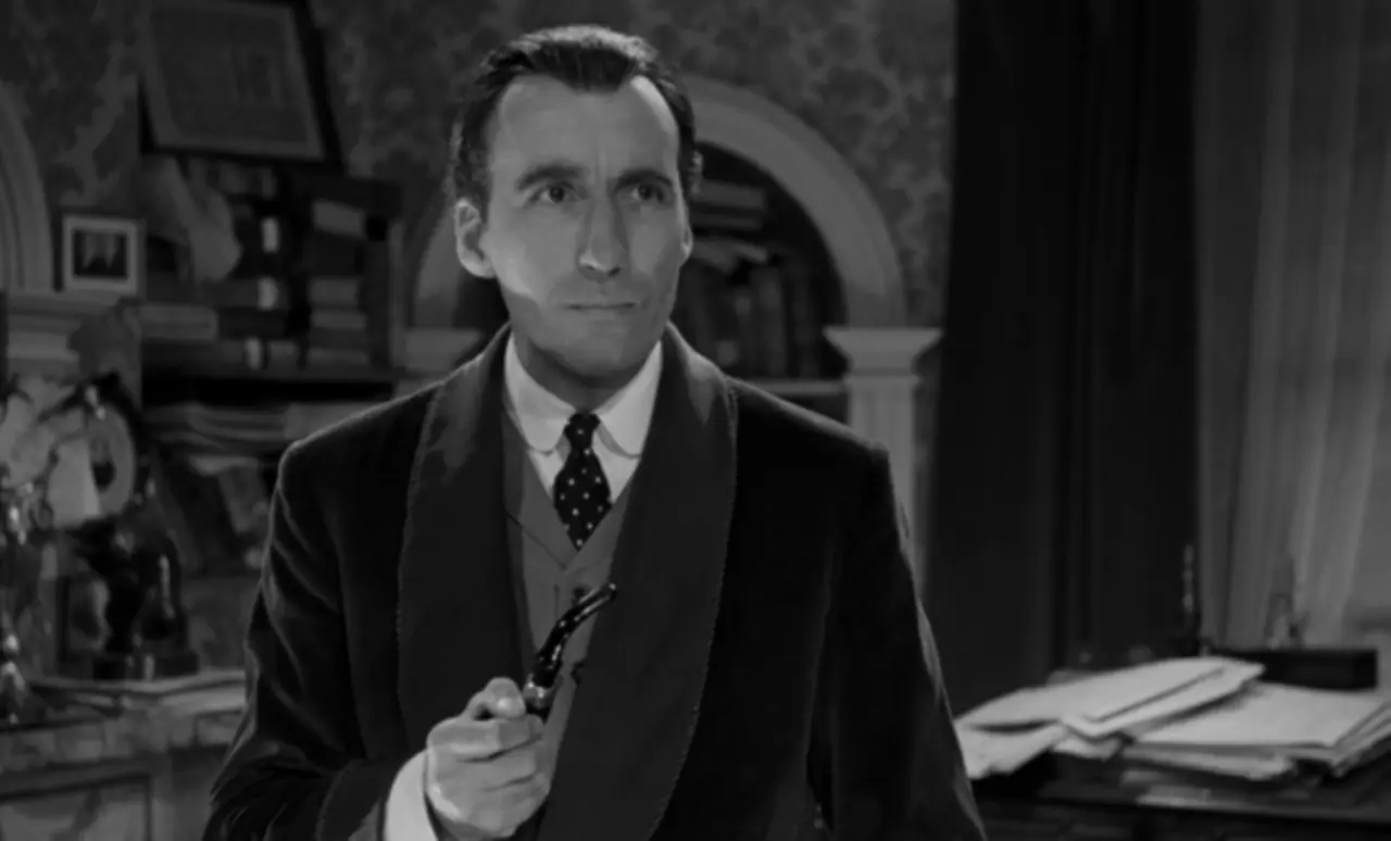 Christopher Lee – Portrayed Holmes in multiple films, including Sherlock Holmes and the Deadly Necklace (1962)