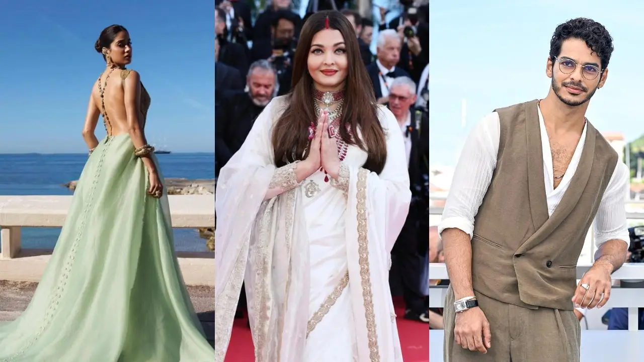 Cannes 2025 day 9: Aishwarya Rai Bachchan, Janhvi Kapoor, Ishaan Khatter