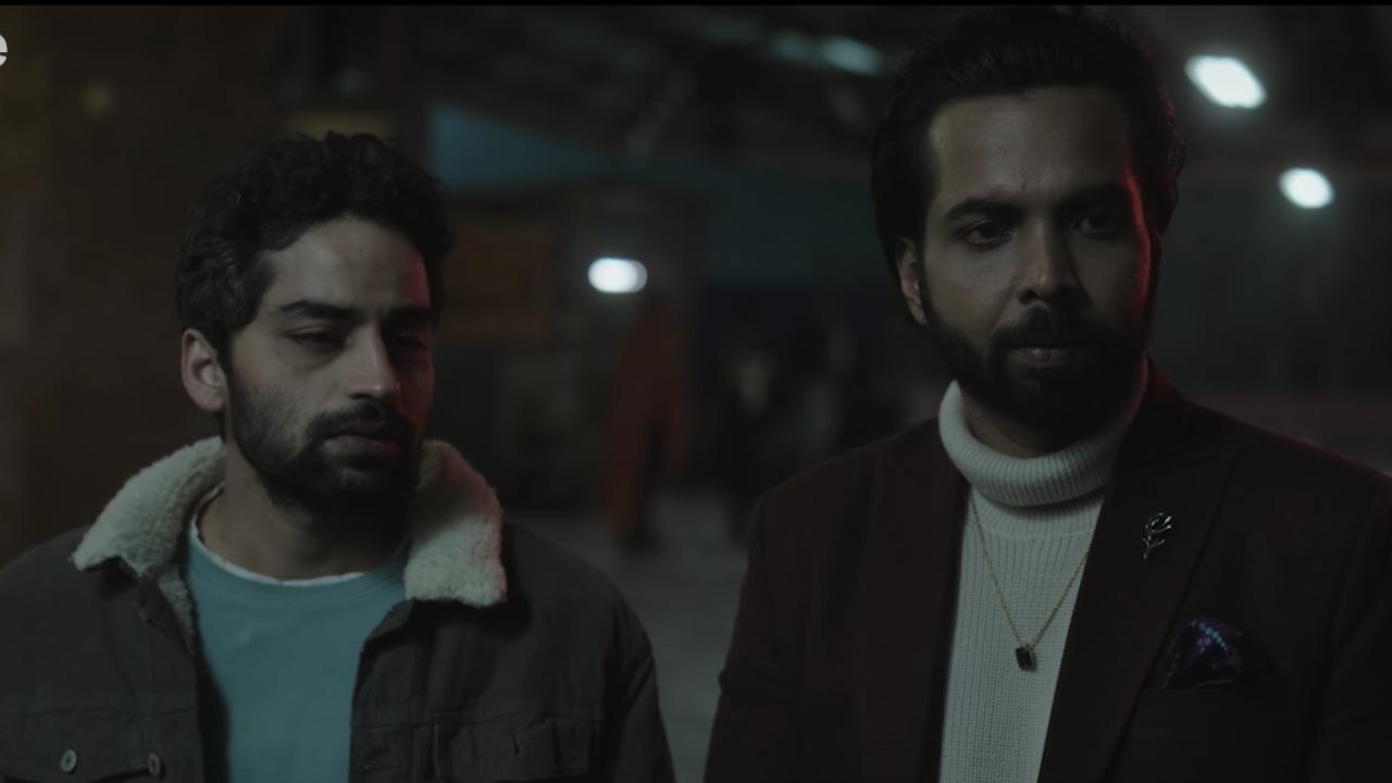 Shubham Vardhan and Abhishek Banerjee; Stolen trailer pic/movie-still