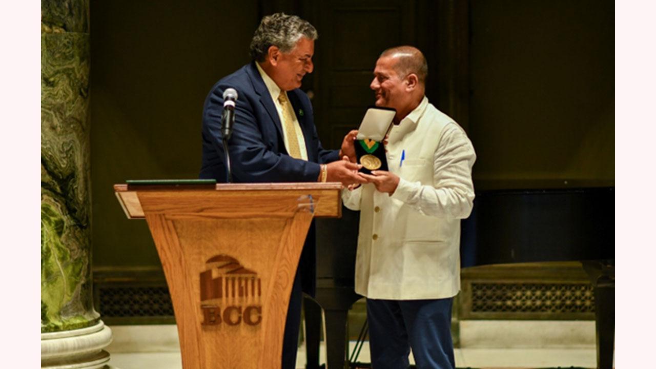 CUNY Names Research Institute After KIIT-KISS Founder Dr. Samanta