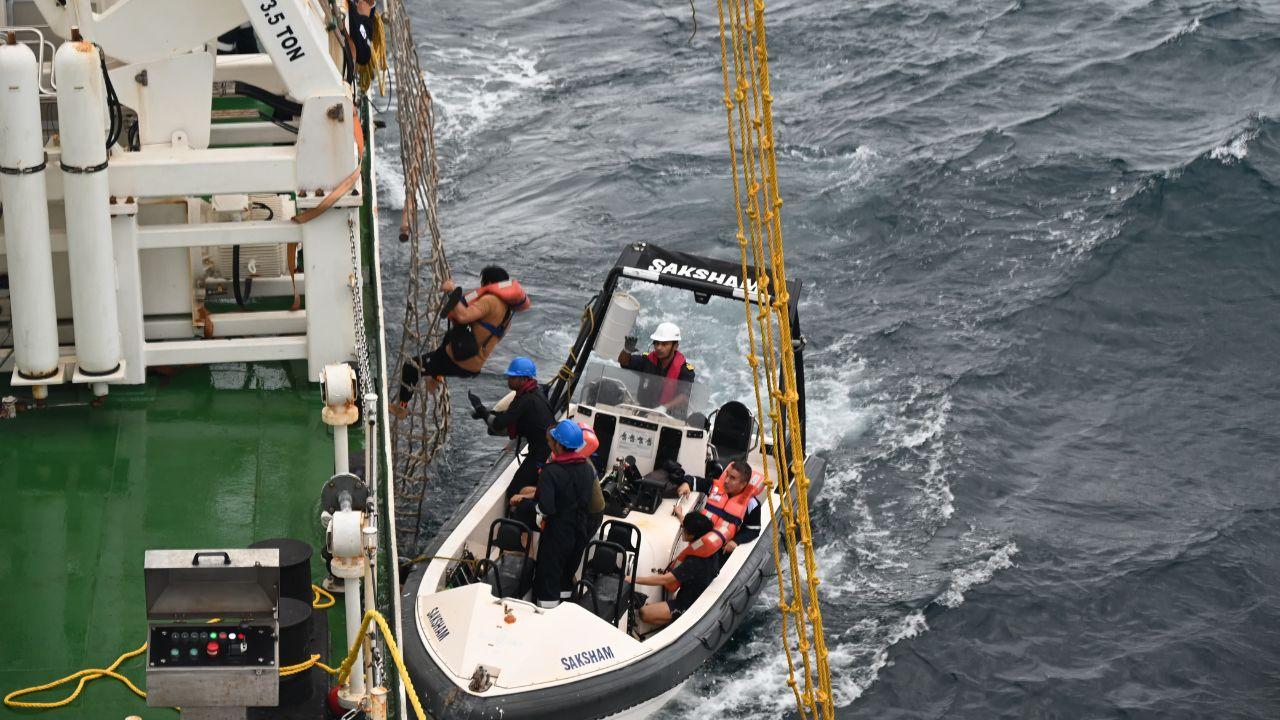 An ICG Dornier aircraft was deployed for aerial surveillance, spotting two liferafts with survivors. ICG patrol ships and merchant vessels MV Han Yi and MSC Silver 2 were also diverted to assist, in line with global Search and Rescue protocols