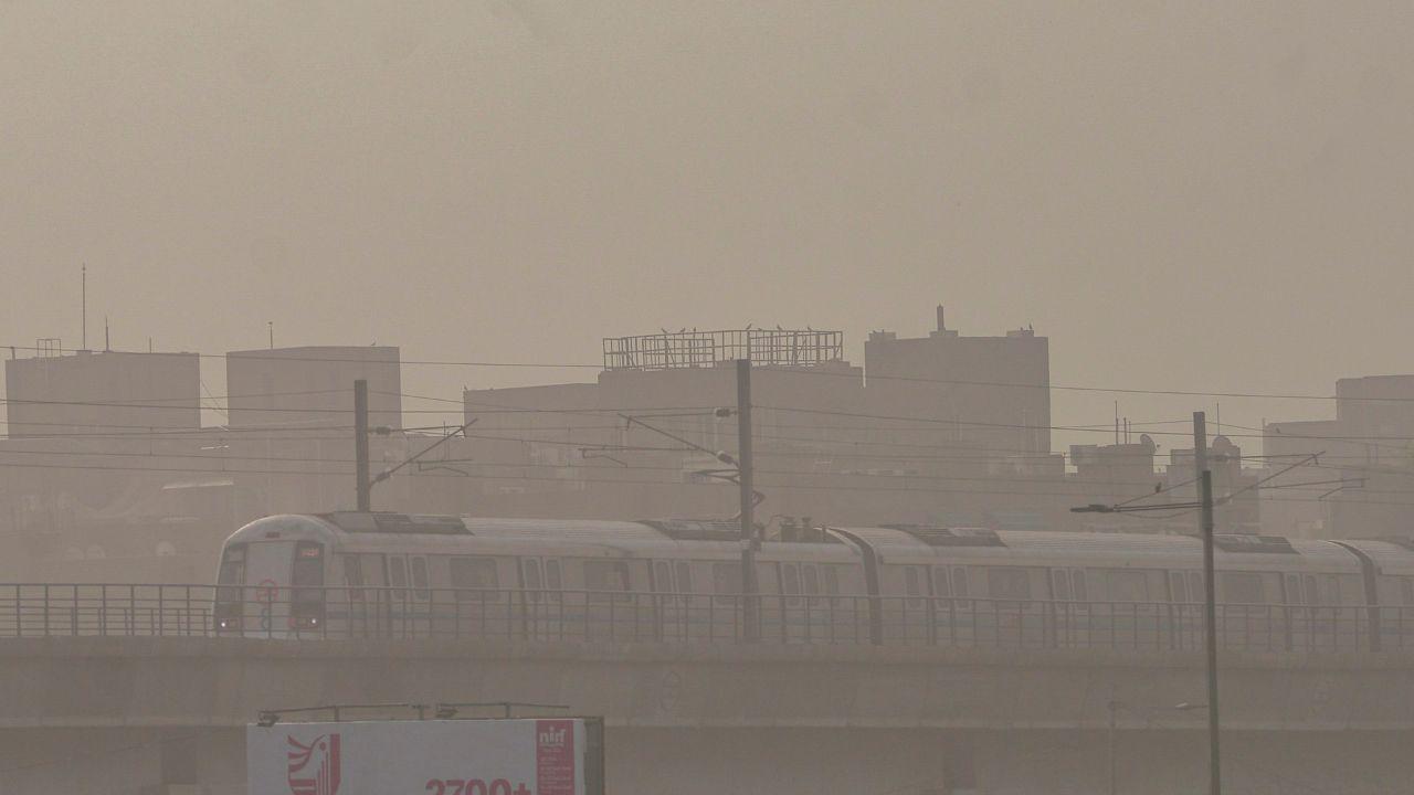 The dust storms were triggered by gusty winds sweeping at speeds of 30 to 40 kmph, according to the India Meteorological Department (IMD)