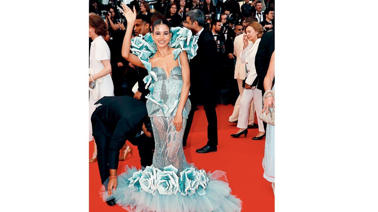 Nancy Tyagi at the Cannes Film Festival