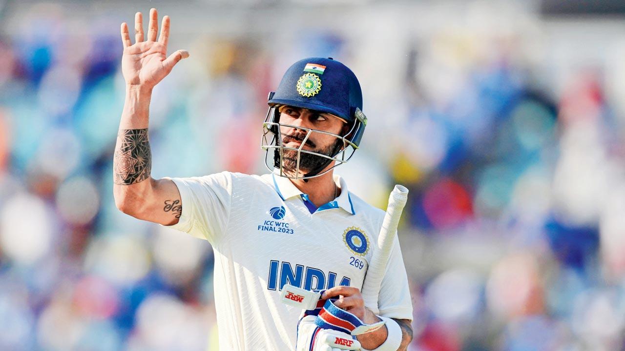 Virat Kohli. Pic/AFP