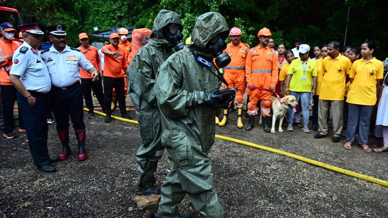 The exercise was led by the Maharashtra State Civil Defence Force, with coordination from local authorities in line with directives from the Government of India, the officials said