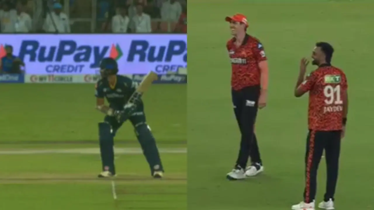 Cummins can’t hold back laughter after umpire checks wrong ball in wide review