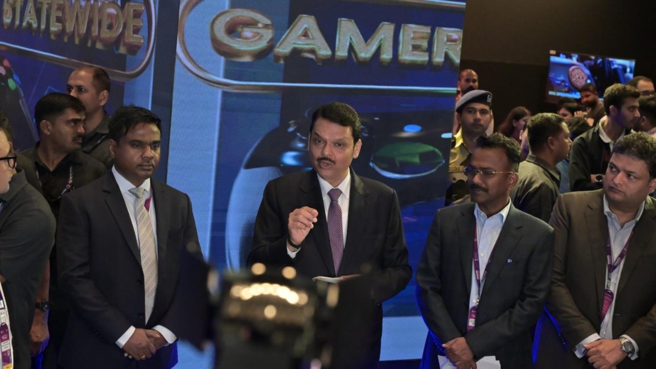 IN PHOTOS: CM Fadnavis at WAVES 2025, signs MoUs with top universities
