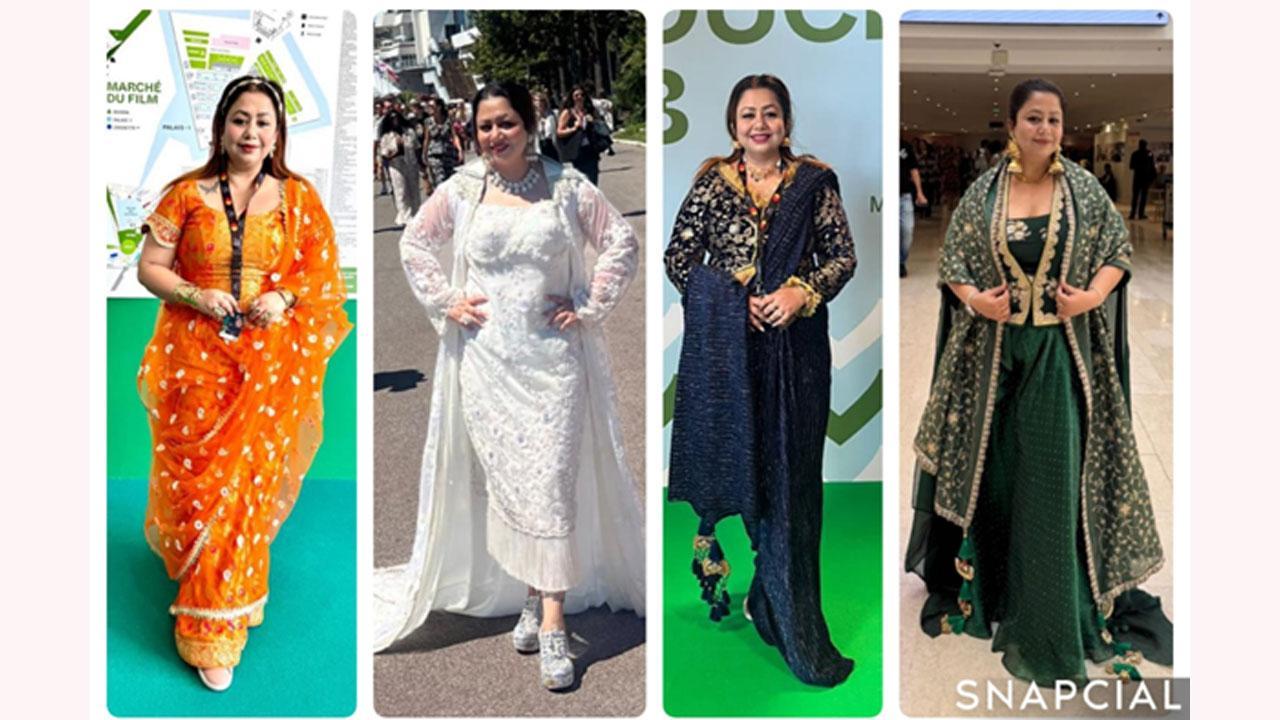 Eram Faridi Makes India Proud at Cannes: A Cinematic and Cultural Ode Draped in Tricolour Grace