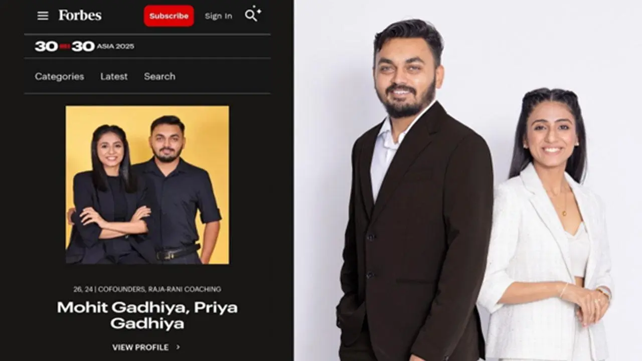 From Surat to Global Fame: Raja Rani Coaching Empowers 1.5 Lakh Fashion Students, Recognised in Forbes 30 Under 30 Asia 2025
