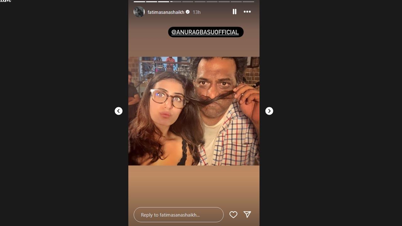 Picture Courtesy/Fatima Sana Sheikh`s Instagram account