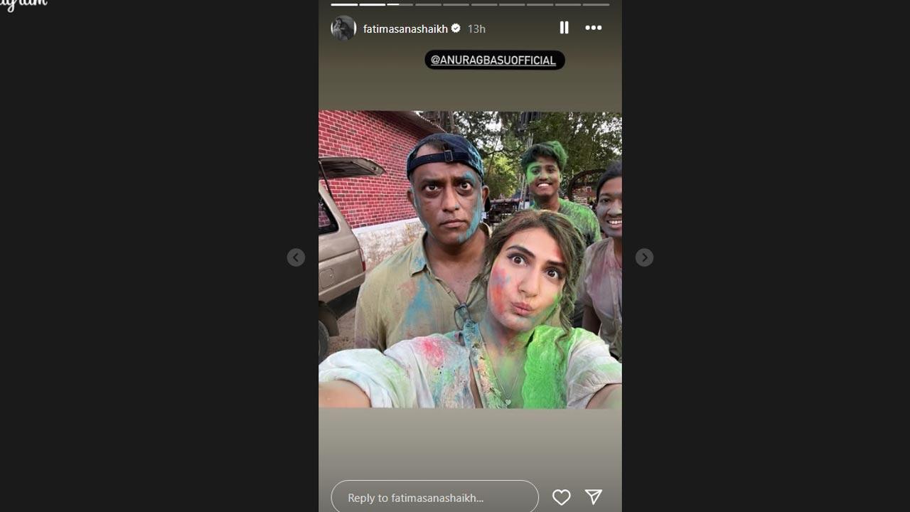 Picture Courtesy/Fatima Sana Sheikh`s Instagram account