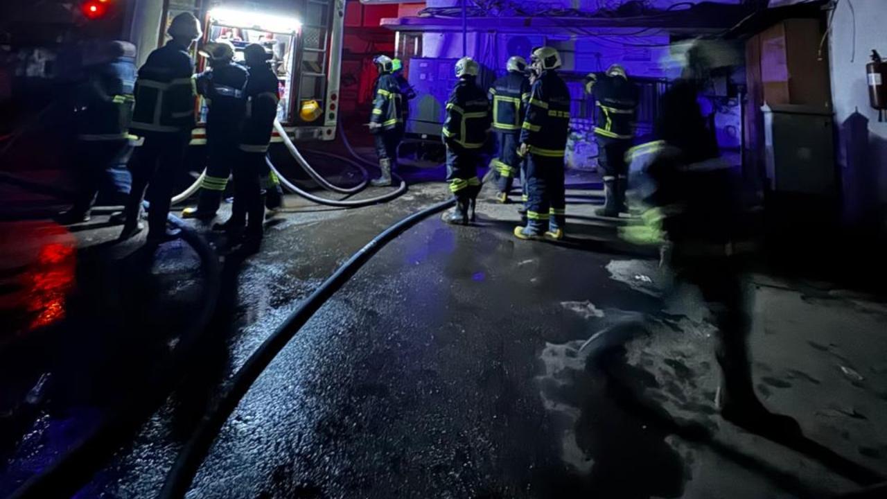 Initially the fire was declared as a Level-I (minor fire call) blaze but it was later upgraded to a Level-II (medium or moderate emergency call) fire, the officials said