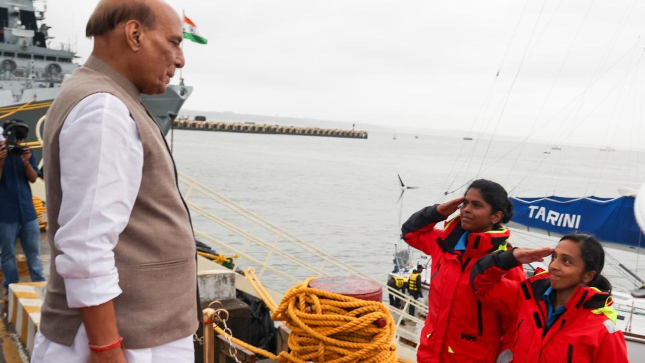Describing the expedition as the epitome of ‘Nari Shakti’, Singh applauded the officers for overcoming immense physical and psychological challenges, including extended solitude at sea