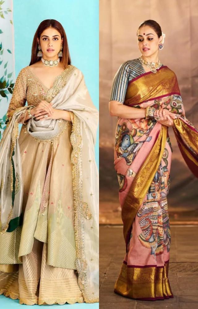 Genelia D’Souza’s ethnic closet