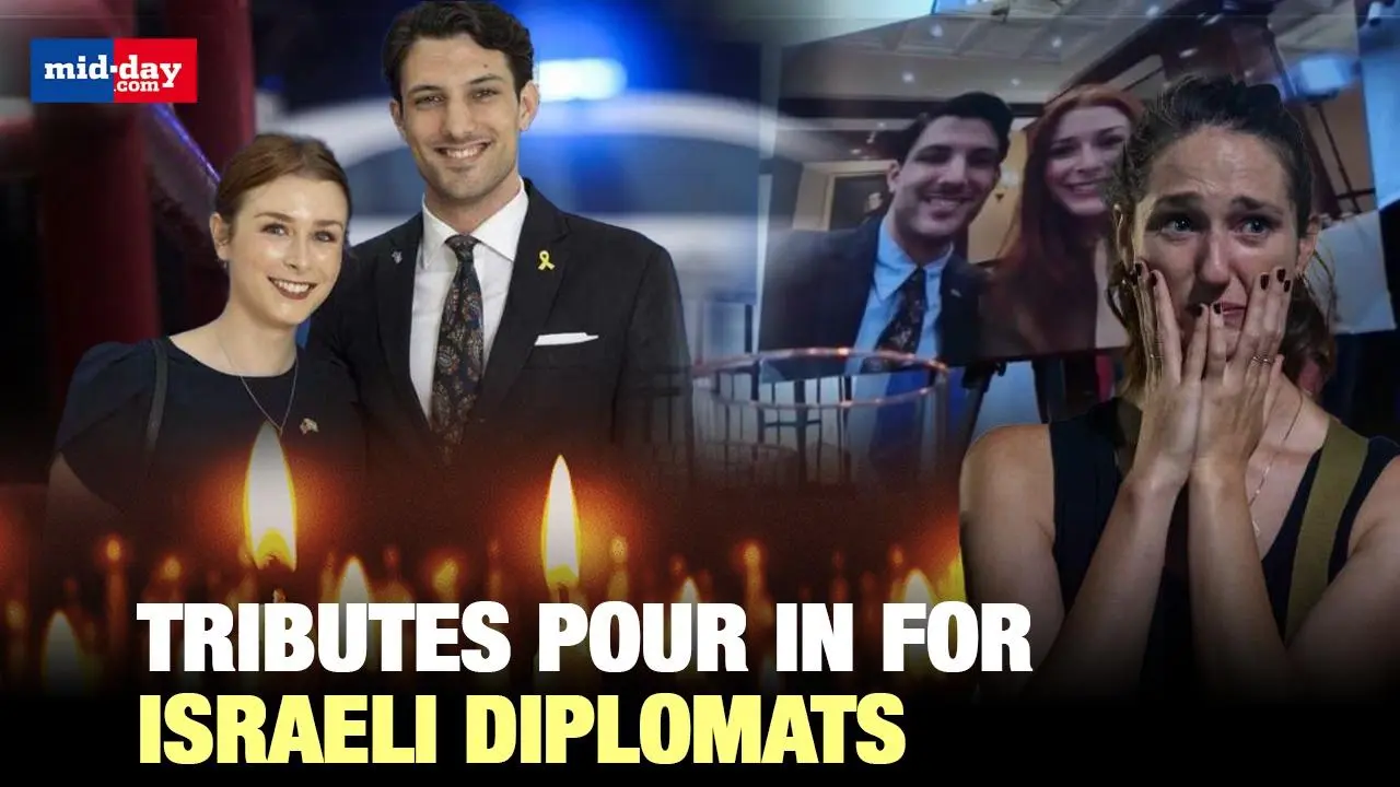 People pay tribute to Israeli couple killed in USA - Watch video