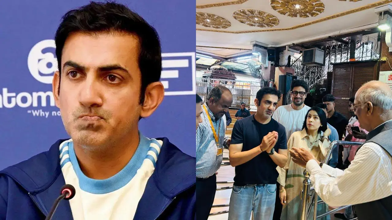 Ahead of England tour, India head coach Gambhir visits Siddhivinayak Temple