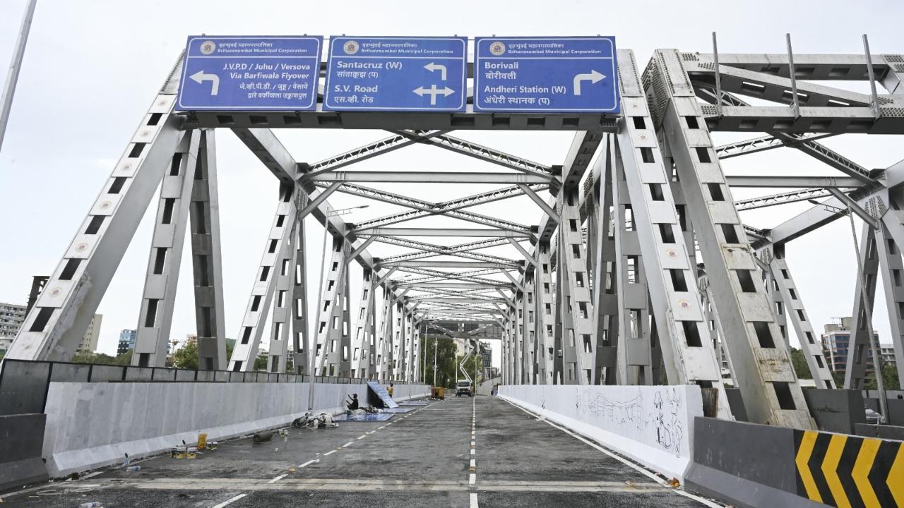 IN PHOTOS: Andheri’s Gokhale Bridge prepares to reopen