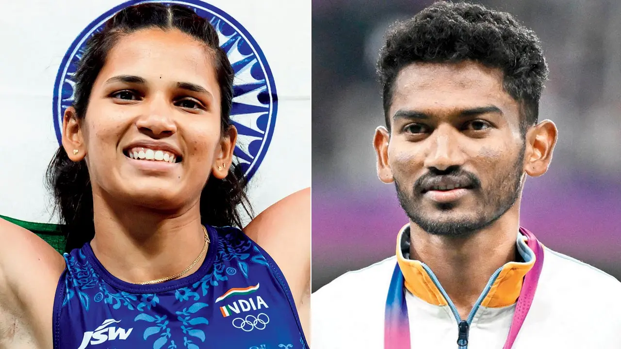 India's triple gold show!