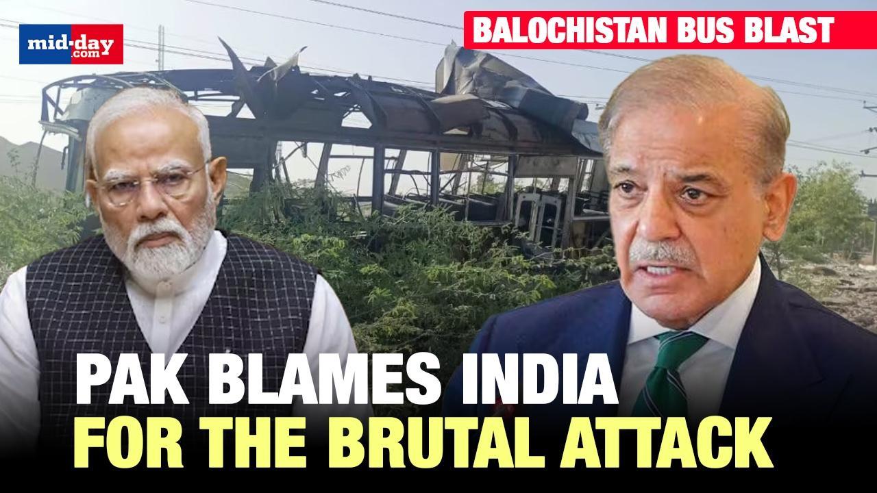 Pakistan blames India for Balochistan bus blast, India dismisses accusation