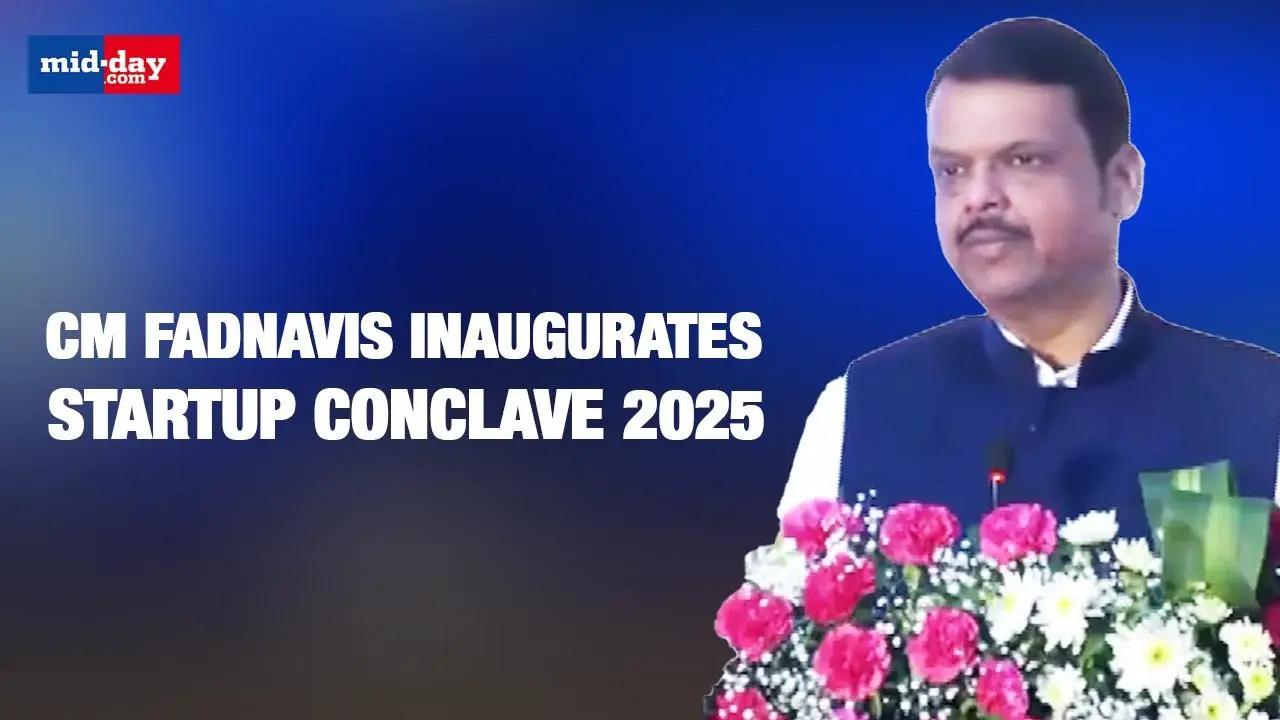 Maharashtra CM Fadnavis inaugurates Startup Conclave 2025 - Watch video