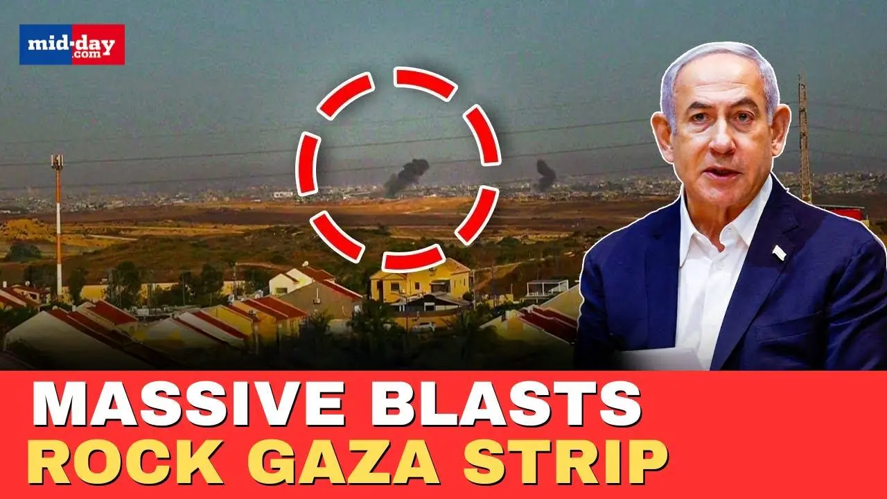 Gaza blasts: Explosions reported across Gaza Strip, no comment from Israel yet