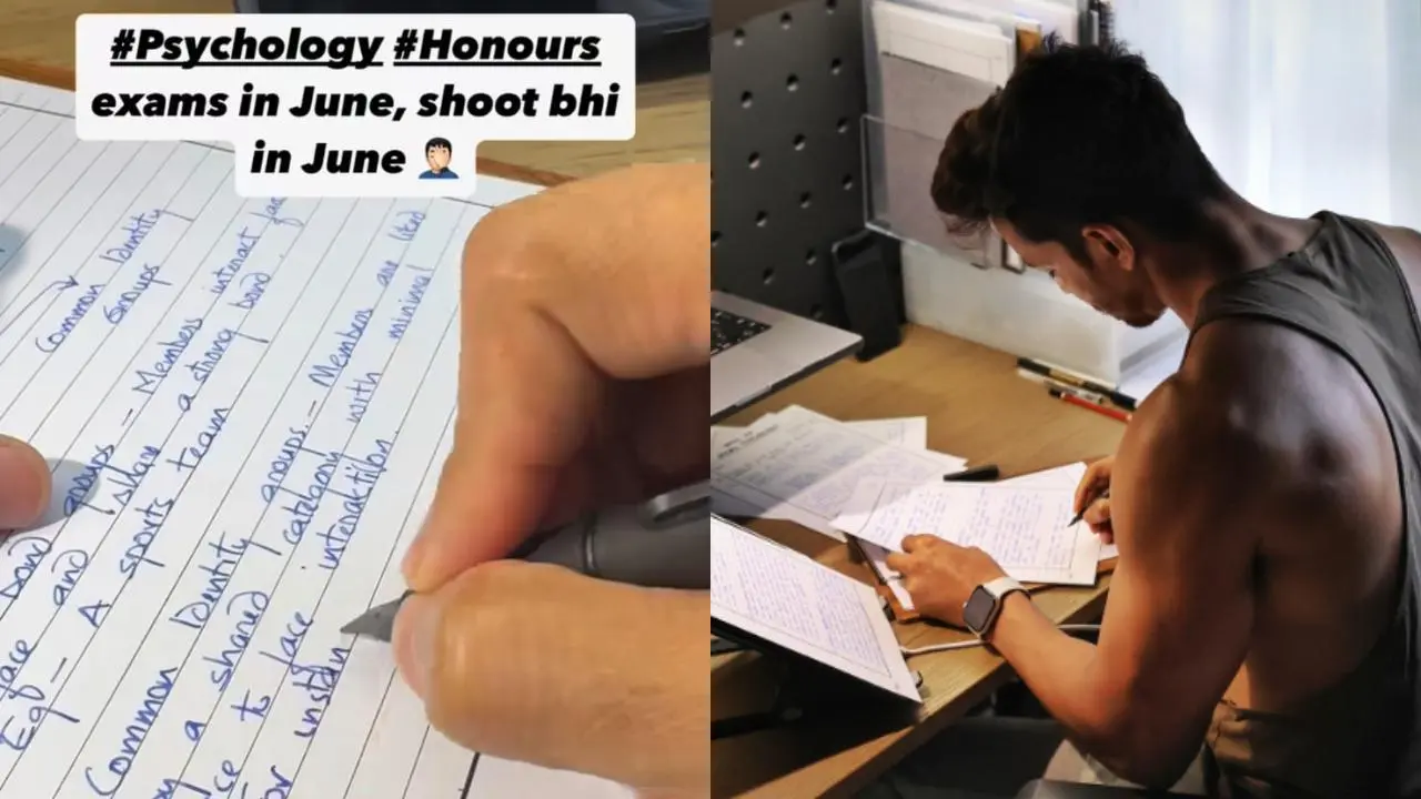 Harshvardhan Rane balances psychology exams with Deewaniyat shoot
