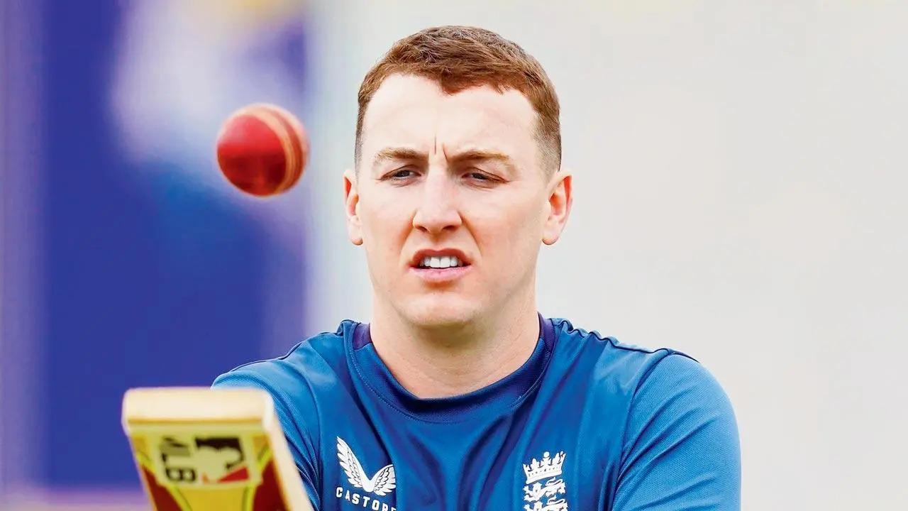 During the first ODI match against West Indies, England skipper Harry Brook played a knock of 58 runs off 45 deliveries. His knock was laced with five boundaries and three maximums (File Pic)