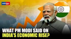PM Modi celebrates India rising to 4th largest economy - Watch video