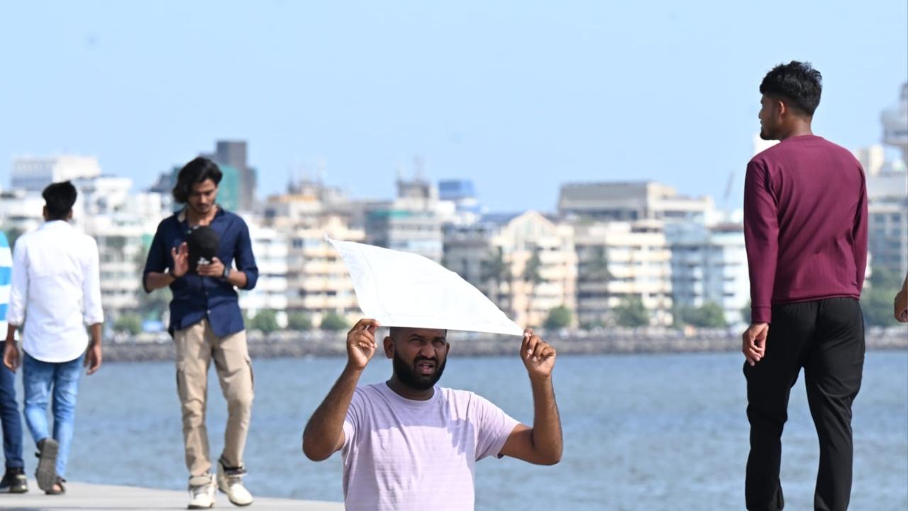 By Sunday afternoon, the skies cleared up, and the sun returned with full force, making it feel much hotter