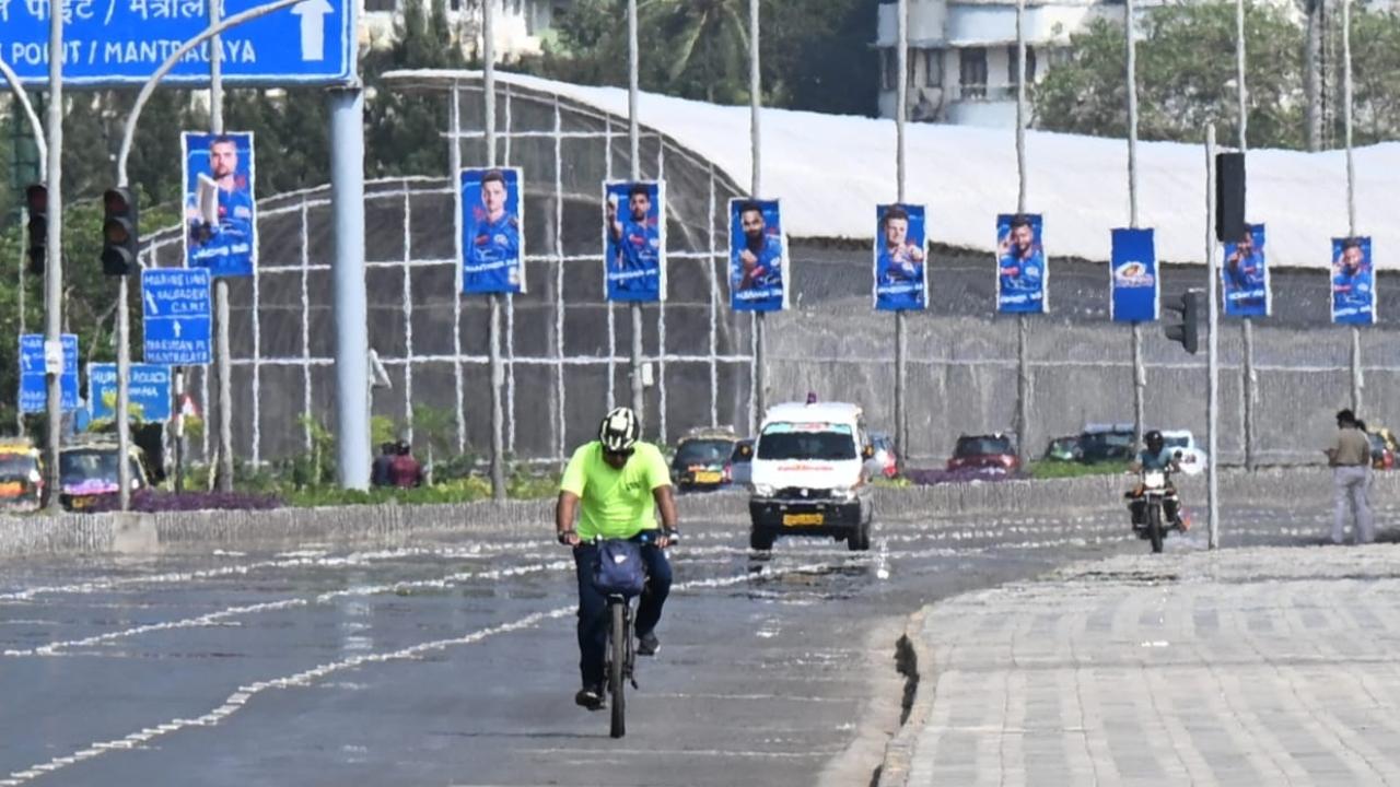 The brief showers on May 17 had helped cool down the temperature in city on Saturday for a short time