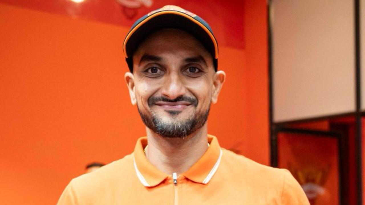 SRH's Patel completed 150 wickets in 2,381 balls (Pic: X/@SunRisers)