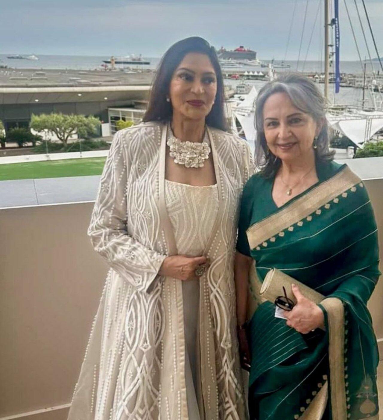 Sharmila Tagore and Simi Garewal attended the festival for the screening of Satyajit Ray's 1970 film 
