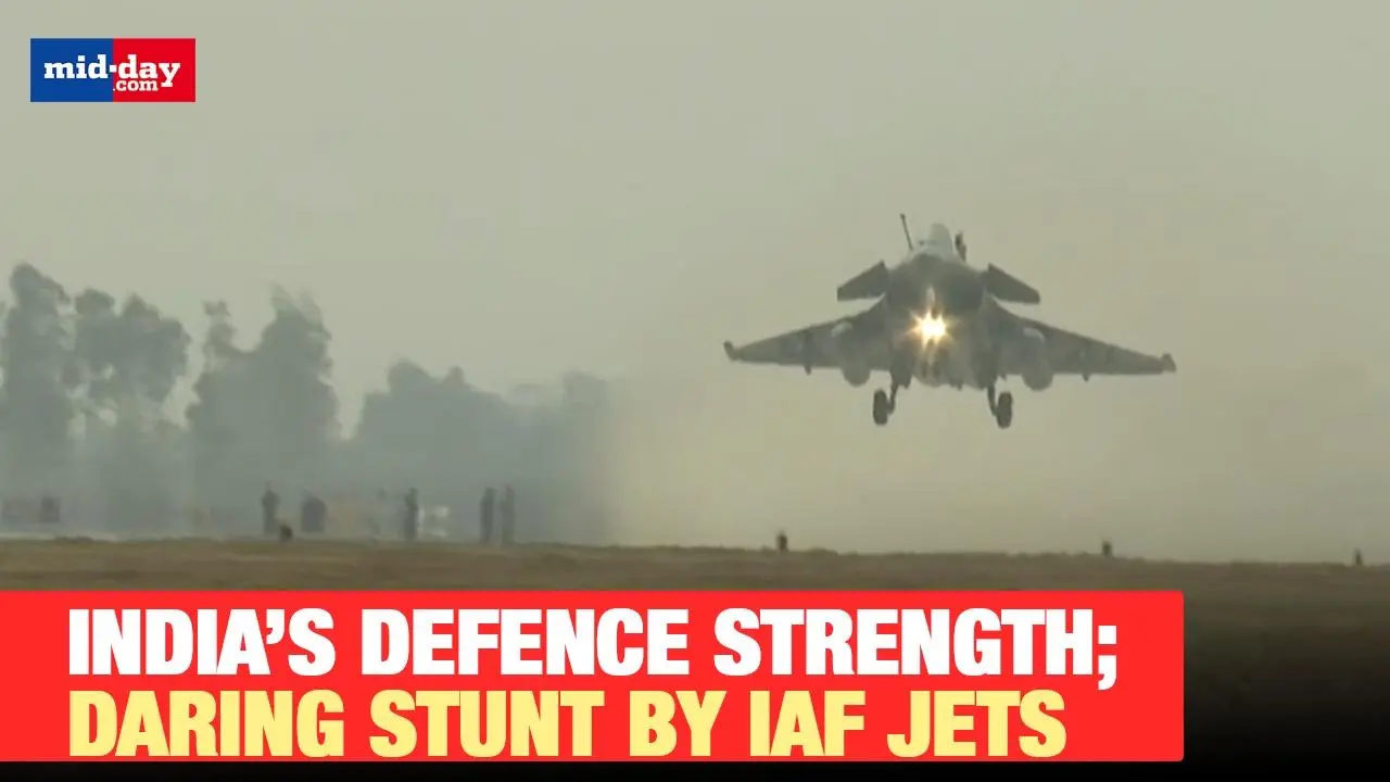 Amid India-Pakistan tensions, watch IAF’s historic drill on the Ganga Expressway