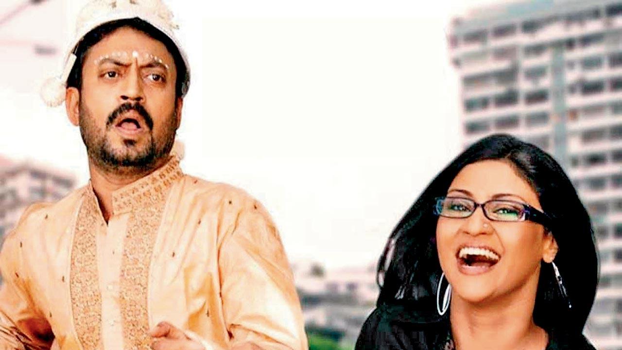 Irrfan Khan and Konkona Sensharma in Life In... a Metro