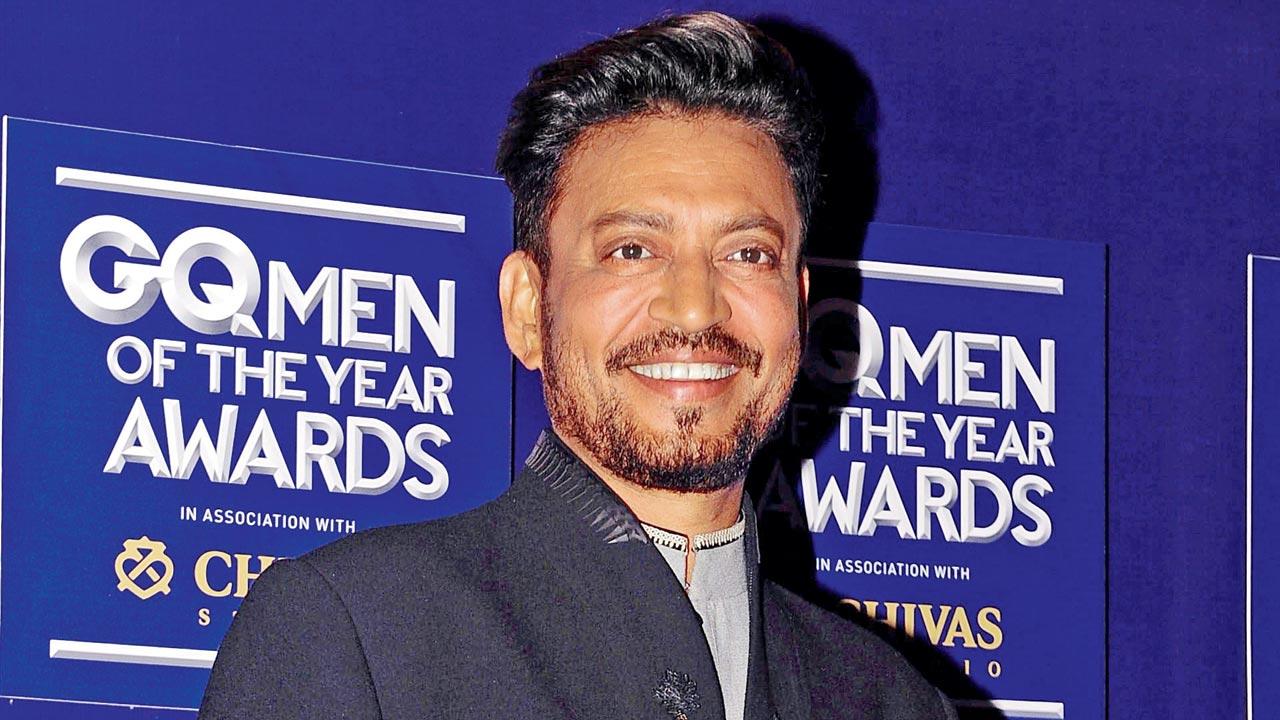 Irrfan Khan. Pic/AFP