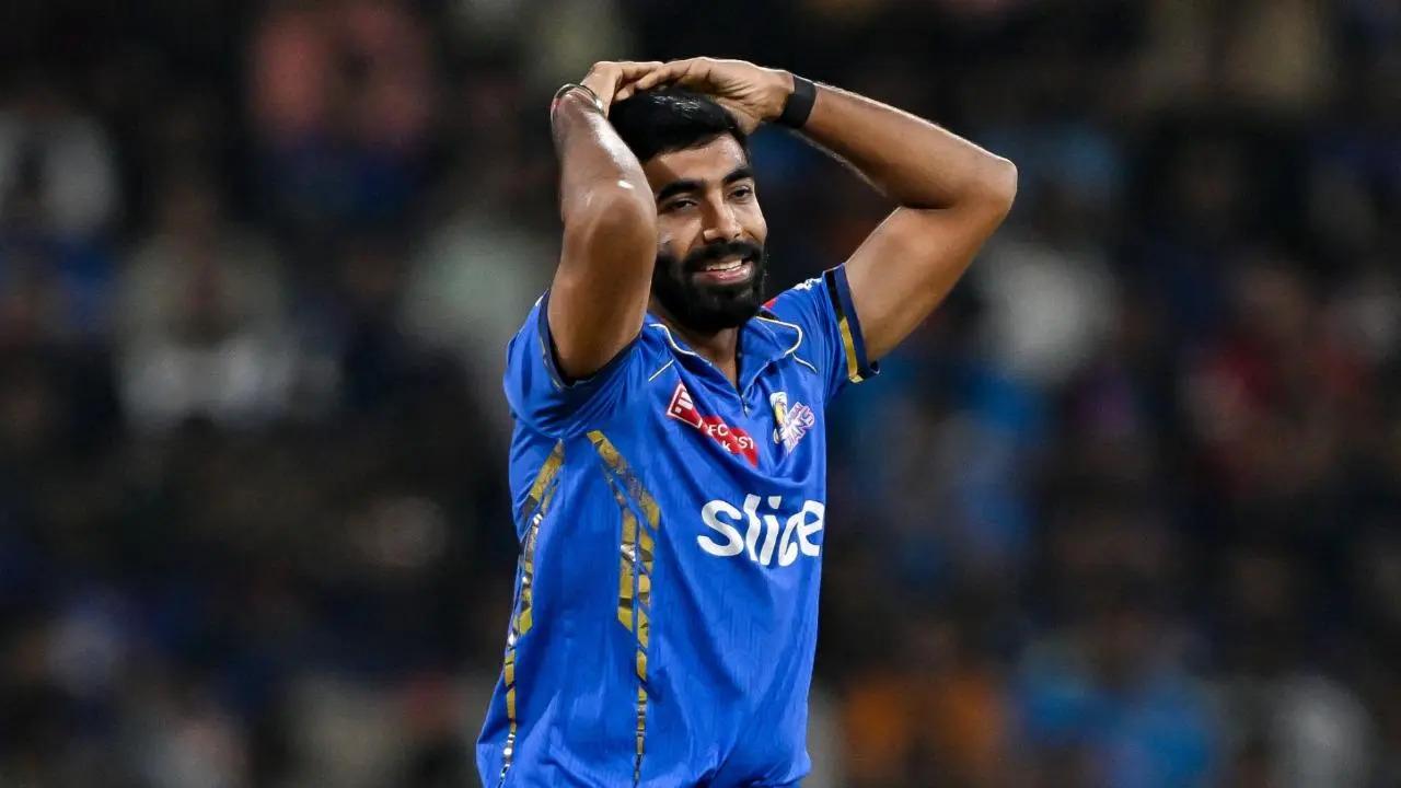 In the IPL 2025 match against Rajasthan Royals (RR), Mumbai Indians (MI) pacer Jasprit Bumrah claimed two wickets for 15 runs by completing his spell of four overs